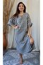 BEYRUT BLACK STRIPED MUSLIN DRESS - 2