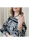 Nepal Muslin & Viscose Blouse and Pantaloon Set - 4
