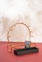 Gold Metal Jewelry Box with Tank Organizer Jewelry Stand Cube Rack Home Bedroom Decoration - 6