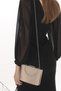 Nude Color Satin Fabric Women's Evening Dress Clutch Portfolio Bag New Season - 4