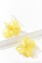 Yellow Floral Nola Earrings - 2