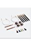 Lanternmoon Grace 10 cm Short Skewer Tip Replaceable Skewer Set-Handcrafted Set of 5 - 2