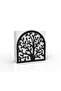 Tree of Life Themed Black Metal Napkin Holder - 4