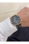 Roman Numeral Steel Mesh Cord Men's Wristwatch - 5
