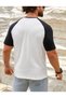 Black Sleeve Los Angeles California Printed TEE T-SHIRT - 2