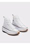 Black Women's Leather Lifestyle Shoes A04293C Run Star Hike Platform F - 5
