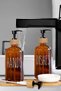 Barns Hand and Dish Soap Dispenser, 500 ml 500 ml Bamboo Tray Kitchen Soap Dispenser Set, Liquid Soap Dispenser - 4