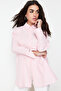Light Pink Cuffed Detailed Woven Shirt TCTSS24TG00052 - 4