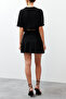 Black Shorts Skirt Knitted Shorts & Bermuda Tedss24Sr00004 - 4
