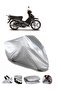 Rks Jaguar 100 Compatible Gray Motorcycle Tarpaulin Premium Quality