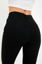 Women's High Waist Ankle Length Narrow Leg Skinny Lycra Jeans Trousers