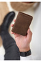 Nerina Dark Brown Unisex Card Holder Wallet