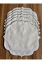 6 Pieces Silver Embroidered American Serving Plate - 4
