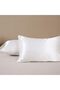 Ant Special Silk Textured Satin 50x70 Cm Pillowcase Does Not Sweat Odorless Curly Hair White 2 Pieces - 4