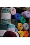 Scalloped Macrame Thread 3mm Scalloped Cotton Macrame Thread Macrame Thread Yellow - 6