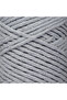 Scalloped Macrame Thread 3mm Scalloped Cotton Macrame Thread Macrame Thread Gray - 3