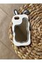 iPhone 7 Plus and 8 Plus (5.5 Inch) Compatible Rabbit Ear Detail and Mirror Soft Dough Silicone Luxury