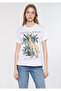 Wildlife Printed White T-Shirt Slim Fit / Slim Fit 1610618-620 - 3