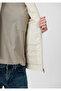 High Collar Beige Jacket Slim Fit / Narrow Cut 0110206-70134 - 4