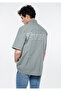 Gray Shirt Loose Fit / Loose Casual Cut 0210640-70098 - 2