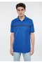 Navy Blue Polo T-Shirt Regular Fit / Normal Cut 0611532-70719 - 2