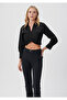 Black Shirt Crop / Short Cut 1210501-900 - 2