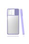 Samsung Galaxy A71 - Case Slide Sliding Back Frosted Cover the Lens