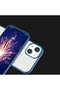 Apple iPhone 12 Pro Max - Case Back Transparent Edges Colorful Hard Sun Cover - 5