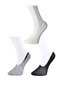 Black Gray and White Women's Ballerina Socks 12 pairs - 2
