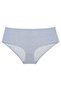 3 Pieces Women's High Waist Bato Panties White Gray Skin - 3