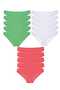 15 Pieces Super Eco Set Lycra Women's Slip Panties 538