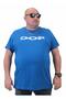 Men's Plus Size Crew Neck T-Shirt DOP 23176 COBALT BLUE