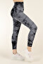 Seamless Push-up Recovery Tie-Dye Pattern Sports Leggings - 4