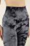 Seamless Push-up Recovery Tie-Dye Pattern Sports Leggings - 3