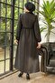Lacy Linen Dress 773 - Black - 5