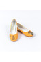Printed Colorful Linen Women's Ballerinas