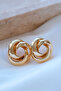 Gold Loop Earrings - 6