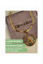 Italian Crush Necklace with Openable Quarter Bell Jar, Steel