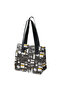 Patterned Lunch Bag Height: 27 Cm Lunch Box with Ikea Handle Dark Gray Bag - 2