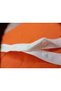 1M.White Stripe Snap Fastener Bodysuit Duvet Cover for Dress Outfit