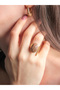 Natural Stone Unakit natural Rhinestone Adjustable Women's Ring