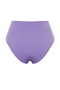 Lila Hipster Yüksek Bel Bikini Altı TBESS21BA0057 - 8