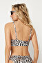 Leopar Desenli Bralette Kaplı Bikini Üstü TBESS24BU00125 - 5