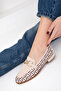 Beige Women's Casual Shoes 18864 - 5