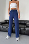 Women's Stretch Fabric High Waist Sweatpants GTS031 - 2