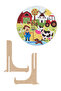Farm Themed Giant Wooden Puzzle 42cm 25 Pieces Children's Kindergarten and Nurseries - 5