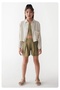 LIMI Girl's Soft Textured Lace Detailed Shirt
