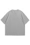 Women Men Gray Berserker Eye Anime Printed Oversize Crew Neck Short Sleeve T-Shirt - 2