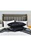 ANT SPECIAL - Black Silk Texture Satin Pillow Case 50x70 cm Anti-Sweat and Odorless Curly Hair 2 Pieces - 3