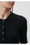 Polo Neck Black Knitwear Fitted / Fitted Cut 1710327-900 - 5